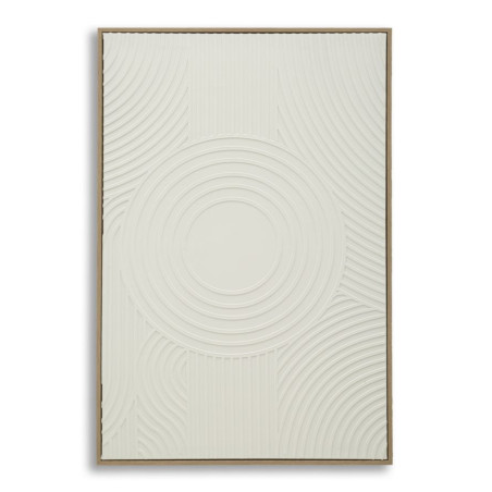 Peinture sur toile Simplicité A – Sobriété et finesse XXL (80 x 3,8 x 120 cm)