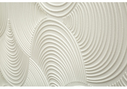 Corniche dorée peinte sur toile H – Luxe et raffinement décoratif (50 x 3 x 70 cm)