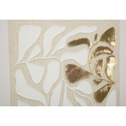 Impressão em tela acrílica laqueada A – Modernidade e estilo contemporâneo (60 x 3,3 x 80 cm)