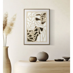 Impression sur toile laquée acrylique A – Modernité et style contemporain (60 x 3,3 x 80 cm)