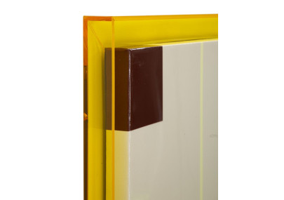 Impressione su tela laccata acrilica B – Design raffinato e di tendenza (60 x 3,3 x 80 cm)