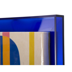 Impressão em tela Picassiy H – Arte moderna e dinamismo (50 x 3,3 x 70 cm)