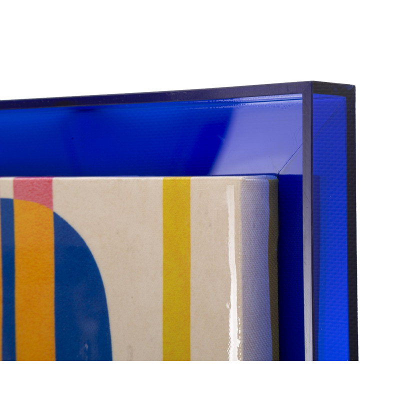 Impression sur toile Picassiy H – Art moderne et dynamisme (50 x 3,3 x 70 cm)