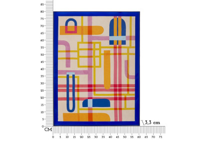 Impression sur toile Picassiy H – Art moderne et dynamisme (50 x 3,3 x 70 cm)