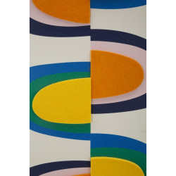 Impressione su tela Pop Art L – Design grafico e impatto visivo (50 x 3,3 x 70 cm)