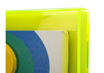 Impresión en lienzo Pop Art L – Diseño gráfico e impacto visual (50 x 3,3 x 70 cm)