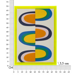Impressione su tela Pop Art L – Design grafico e impatto visivo (50 x 3,3 x 70 cm)
