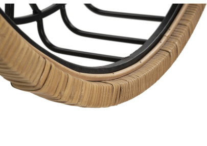 Étagère murale CEBU – Organisation bohème chic et moderne (72,5 x 18 x 65 cm)