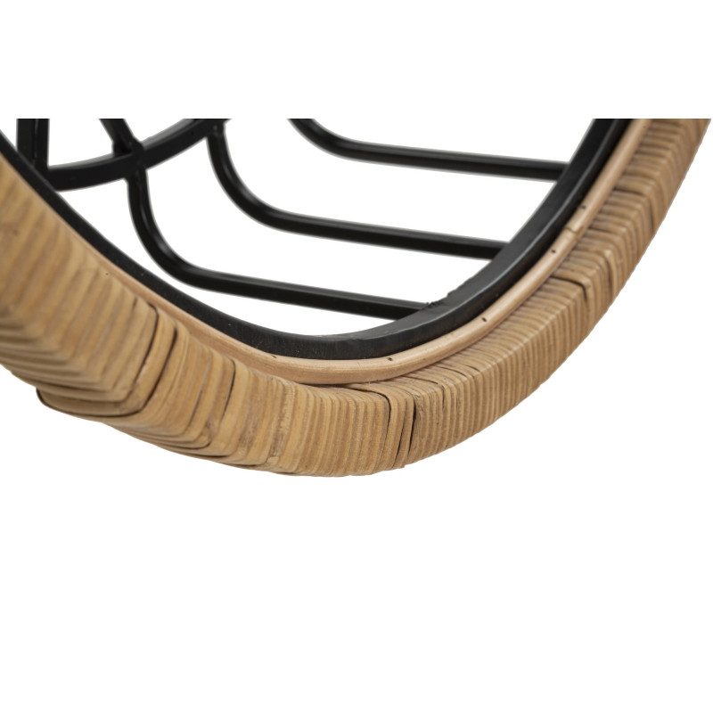 Étagère murale CEBU – Organisation bohème chic et moderne (72,5 x 18 x 65 cm)