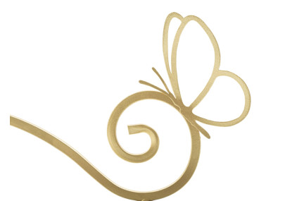 Ensemble de 2 papillons pour lit mural – Fantaisie aérienne et charme décoratif (41,5 x 18 x 21 cm)