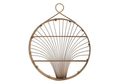 Étagère FUJI – Sobriété et chic décoratif pour votre intérieur (60,5 x 10,5 x 76 cm)