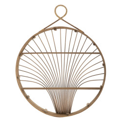 Étagère FUJI – Sobriété et chic décoratif pour votre intérieur (60,5 x 10,5 x 76 cm)