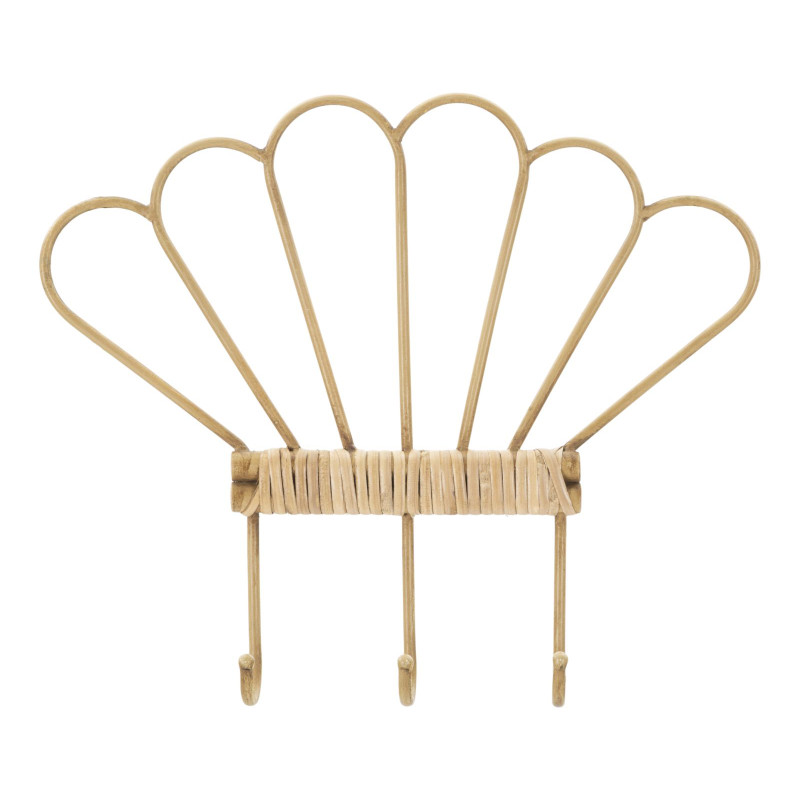 Gancio da parete Panama a 3 ganci – Organizzazione pratica e design raffinato (37,5 x 5 x 32,5 cm)