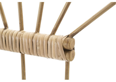 Cintre mural Panama à 3 crochets – Organisation pratique et design raffiné (37,5 x 5 x 32,5 cm)