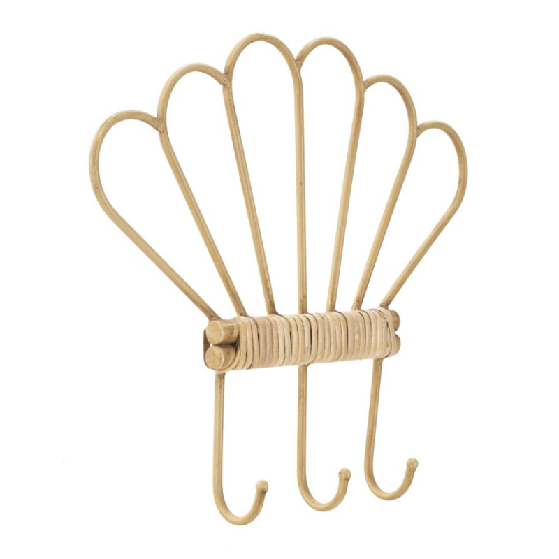 Gancio da parete Panama a 3 ganci – Organizzazione pratica e design raffinato (37,5 x 5 x 32,5 cm)