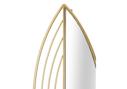 Conjunto de 2 candelabros con forma de hoja – Elegancia luminosa y romántica (18 x 13 x 41 cm / 15 x 13 x 35 cm)