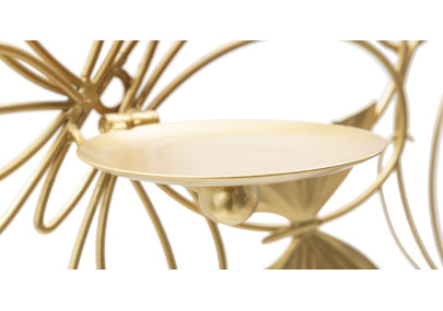 Porte-bougies mural PAPILS – Design raffiné et modernité (61 x 12 x 34 cm)