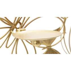 Porte-bougies mural PAPILS – Design raffiné et modernité (61 x 12 x 34 cm)