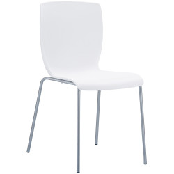 Silla Apilable Mio Blanco