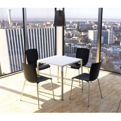 Silla Apilable Mio Negro