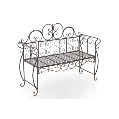 Banc de jardin Minna, bronze