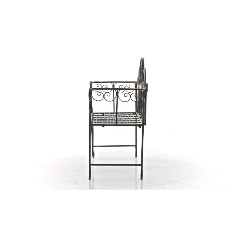 Banc de jardin Minna, bronze