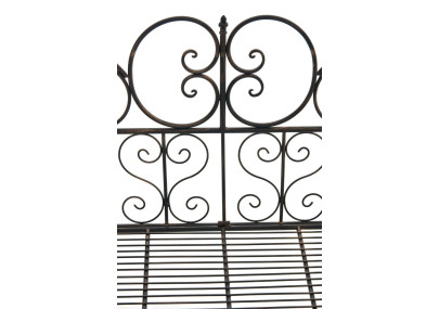 Banc de jardin Minna, bronze