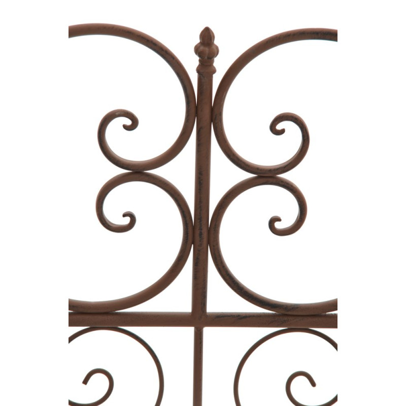 Banc de jardin Minna, brun antique