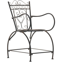 Sedia Giardino Sheela in Metallo bronzo