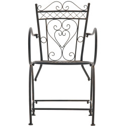 Sedia Giardino Sheela in Metallo bronzo