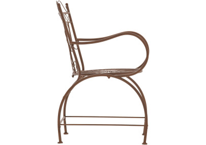 Fauteuil Sheela, marron antique