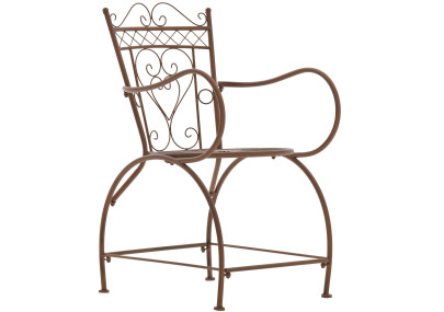 Silla de Exterior Sheela Marrón antiguo
