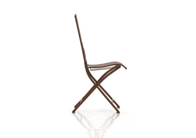 Chaise Kiran, marron antique