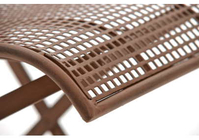 Chaise Kiran, marron antique