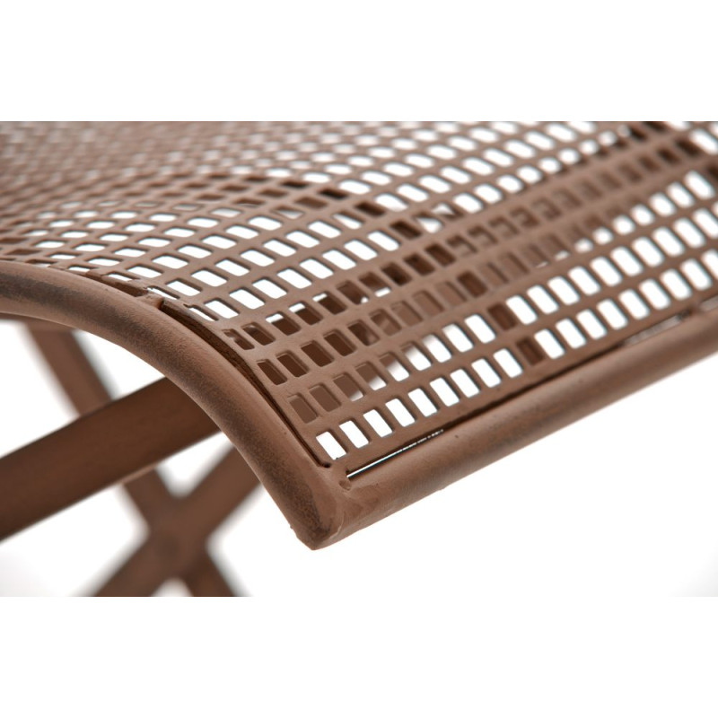 Chaise Kiran, marron antique