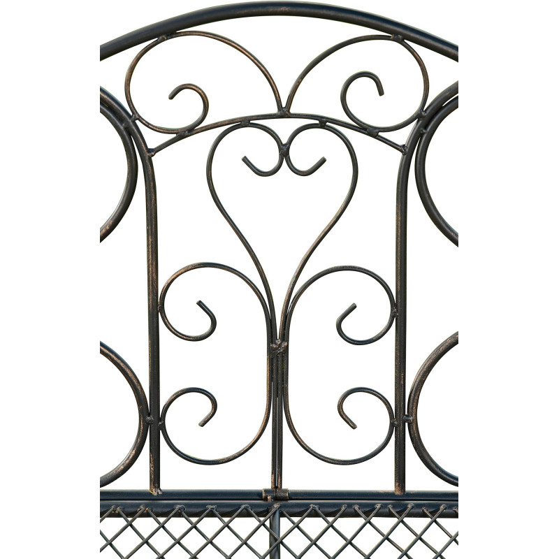 Banc de jardin Tara, bronze