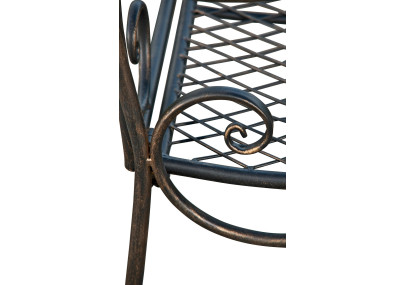 Banc de jardin Tara, bronze