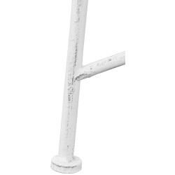 Banc de jardin Tara, blanc antique