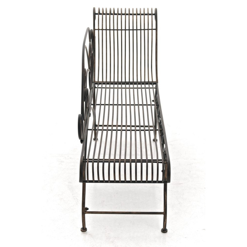 Banc de jardin en bronze Karma