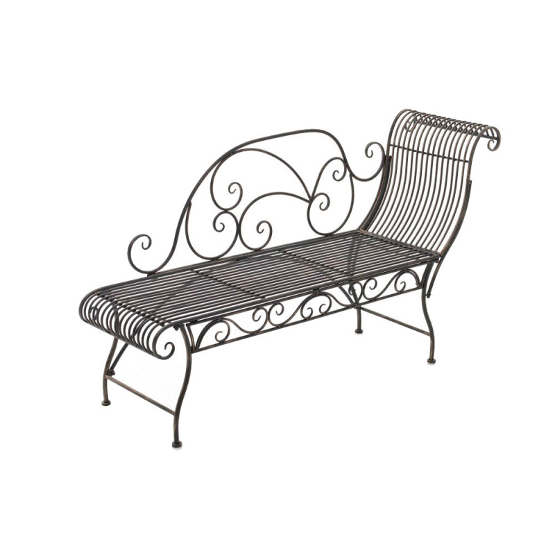 Banc de jardin en bronze Karma