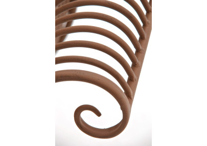 Banc de jardin Karma, marron antique