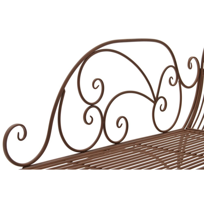 Banc de jardin Karma, marron antique