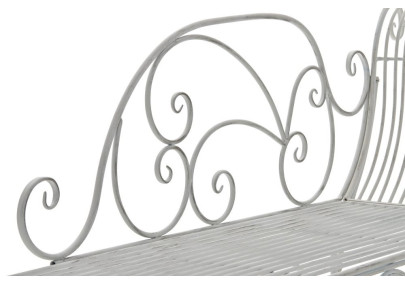 Tumbona de Jardin Karma Blanco antiguo