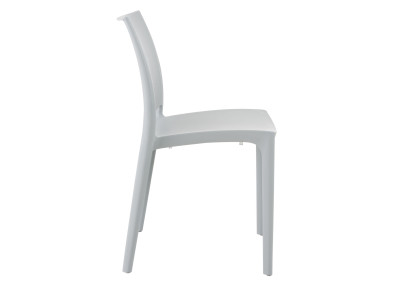 Chaise Maya, gris clair