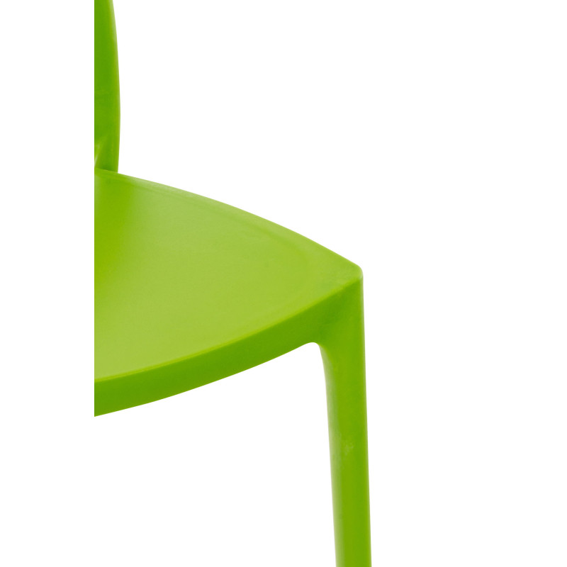 Sedia outdoor Maya impilabile verde