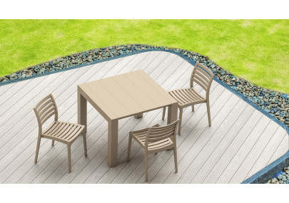 Silla de Jardín Apilable ARES Barro