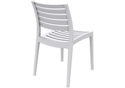 Silla de Jardín Apilable ARES Blanco