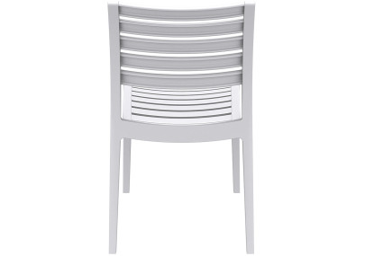 Silla de Jardín Apilable ARES Blanco