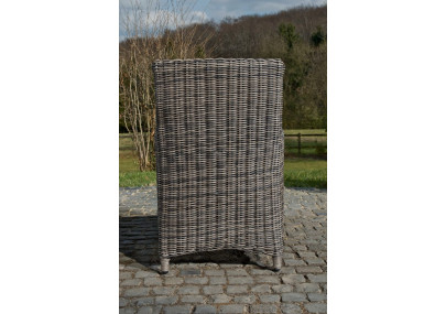 Chaise Fontana / Saint Marlo Crème blanc 5 mm gris chiné