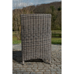 Chaise Fontana / Saint Marlo Crème blanc 5 mm gris chiné